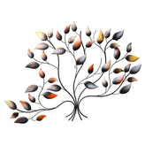 Strom kovový - nástěnná dekorace