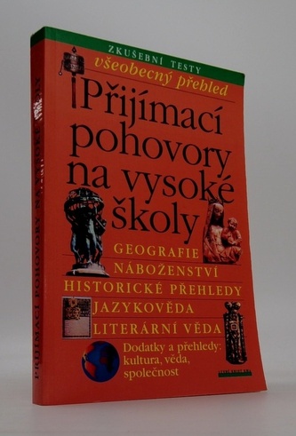 Přijímací pohovory na vysoké školy (Geografie, náboženství, hist