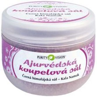 Purity Vision Ajurvédská koupelová sůl (Černá himalájská sůl – Kala Namak) Ajurvédská koupelová sůl (Černá himalájská sůl – Kala Namak) - Objem 1000 g unisex