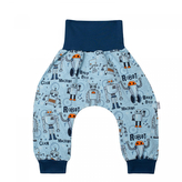 Dětské tepláky Robot; Barva: modrá; Velikost: 86