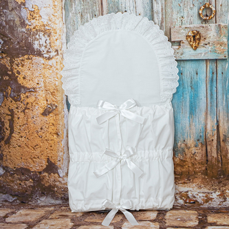 Zavinovačka klasická obdélníková 1 kanýr; Barva: bílá; Velikost: 112 x 38 cm