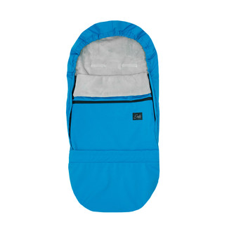 Jarní fusak do kočárku Soft Mono Turquoise; Barva: tyrkysová