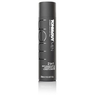 Toni&Guy Šampon a kondicionér proti lupům pro muže 2 v 1 (2in1 Anti-Dandruff Shampoo & Conditioner) 250 ml man