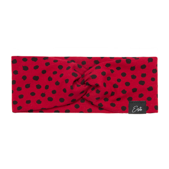 Dívčí čelenka do vlasů Black Spot ruby red; Barva: červená; Velikost: 34
