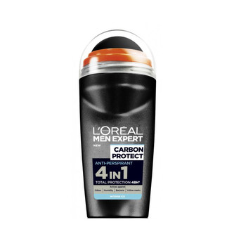L´Oréal Paris Kuličkový antiperspirant pro muže Carbon Protect 50 ml man