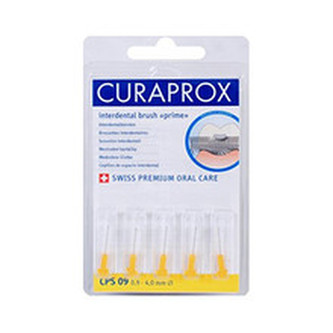 Curaprox Náhradní mezizubní kartáčky Prime 09 - 4 mm Žluté (Refill) Varianta 12 ks unisex