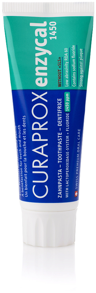 Curaprox Zubní pasta Enzycal 1450 ppm 75 ml unisex
