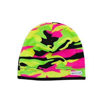 Dětská čepice Maskáč neonka; Barva: maskáč neonka; Velikost: 40