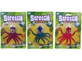 Chobotnice gumová, 12 cm