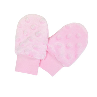 Kojenecké zimní rukavice Minky Pink; Barva: růžová; Velikost: 74