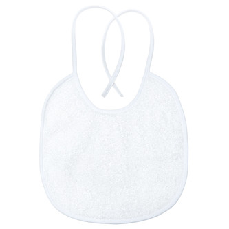 Bryndák bavlna froté bílý; Barva: bílá