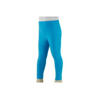 Dívčí legíny s lycrou tyrkys; Barva: tyrkysová; Velikost: 92