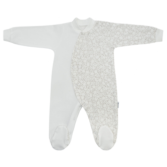 Kojenecký overal Zája Light cream; Barva: smetanová; Velikost: 68