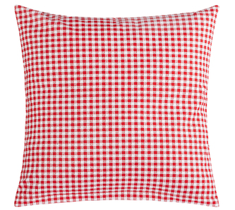 Polštářek BERTA - Kostička červená - 45x45 cm