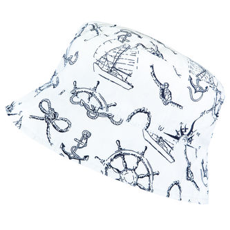 Dětský klobouk Námořníci; Barva: modrá; Velikost: M