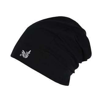 Jarní čepice spadená Black; Barva: černá; Velikost: 50