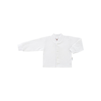 Kojenecký kabátek bavlněný jednobarevný; Barva: růžová; Velikost: 62