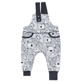 Rostoucí tepláky s laclem Brumla vel. 68 - 98; Barva: šedá; Velikost: 92 - 98