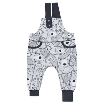 Rostoucí tepláky s laclem Brumla vel. 68 - 98; Barva: šedá; Velikost: 92 - 98