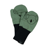 Palcové rukavice zateplené Koala; Barva: olivová; Velikost: 1 - 2 roky