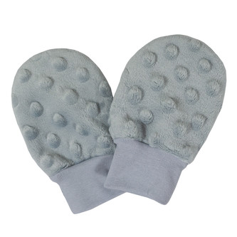 Kojenecké zimní rukavice Minky Grey; Barva: šedá; Velikost: 62