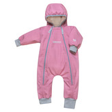 Rostoucí zimní softshellová kombinéza Lamb Snow; Barva: antique pink; Velikost: 80 - 86