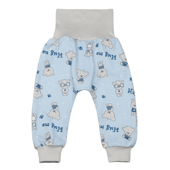 Dětské tepláky Teddy bears Blue; Barva: modrá; Velikost: 62