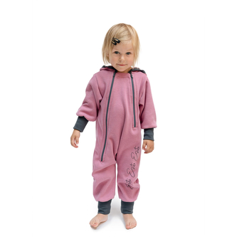 Teplákový overal rostoucí Warmkeeper Cyclamen pink; Barva: růžová; Velikost: 56 - 62