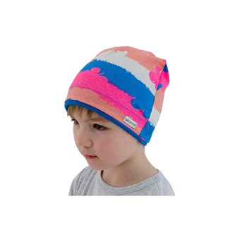 Dětská čepice Neonový motýl; Velikost: 36