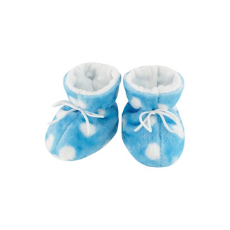 Kojenecké botičky Minky Méďa puntík; Barva: puntík růžová; Velikost: 1 - délka stélky: 11 cm