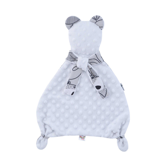 Muchláček Medvěd; Barva: bílá; Velikost: 43 x 30 cm