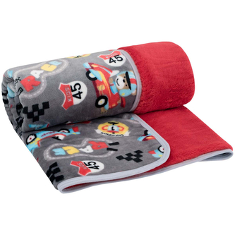 Dětská deka dvojitá Magna Champion; Barva: červená; Velikost: 75 x 100 cm