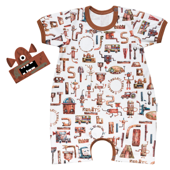 Letní overal Digitál Tool; Barva: hnědá; Velikost: 68