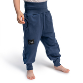 Rostoucí tepláky Mono Navy; Barva: modrá; Velikost: 86