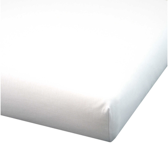 Dětské antibakteriální prostěradlo jednobarevné 60 x 120 cm; Barva: bílá; Velikost: 60 x 120 cm