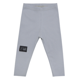 Rostoucí žebrované legíny Color Cool grey; Barva: šedá; Velikost: 92 - 98
