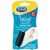 Scholl Náhradní hlavice do elektrického pilníku Velvet Smooth Středně drsná s mořskými minerály 2 ks woman