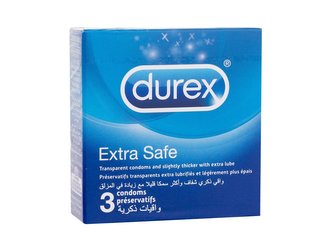 Durex Extra Safe Kondomy 3 ks pro muže