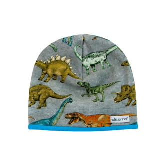 Dětská čepice Dinosaurus; Barva: dinosaurus; Velikost: 36