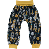 Dětské tepláky Rakety; Barva: okrová; Velikost: 62