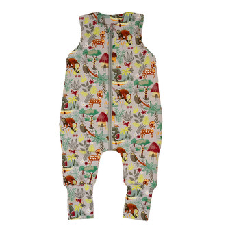 Spací pytel s nohavicemi Keňa; Barva: šedá; Velikost: 9 m - 36 m