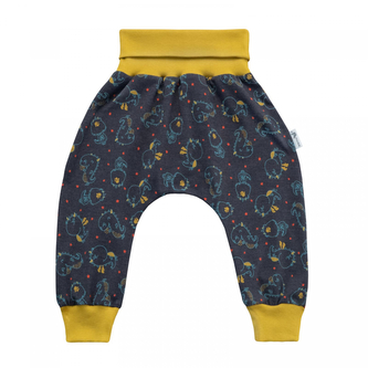 Dětské tepláky Dráček vel. 56 až 86; Barva: šedá; Velikost: 68