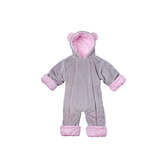 Zimní kojenecký overal Minky Teddy; Barva: modrá; Velikost: 80 - 86