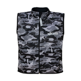 Dětská softshellová vesta Maskáč vel. 122 - 146; Barva: zelená; Velikost: 146