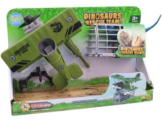 Letadlo ke šroubování s dinosaurem