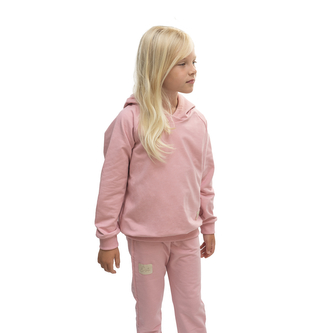 Dětská mikina s kapucí Pink; Barva: růžová; Velikost: 128 - 134