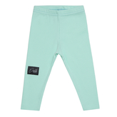 Rostoucí žebrované legíny Color Mint; Barva: mintová; Velikost: 92 - 98