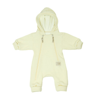 Overal pro miminko rostoucí svetrový Vanilla; Barva: smetanová; Velikost: 56 - 62