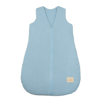 Spací pytel z mušelínu Blue; Barva: modrá; Velikost: 74 - 80