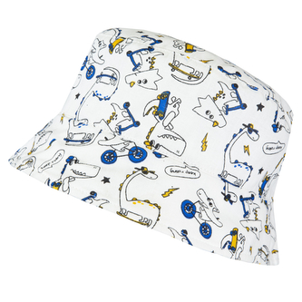 Dětský klobouk Dino skate; Barva: béžová; Velikost: S